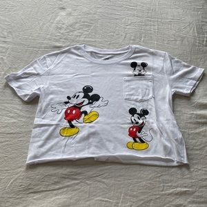 A Disney Mickey Mouse shirt, size small
